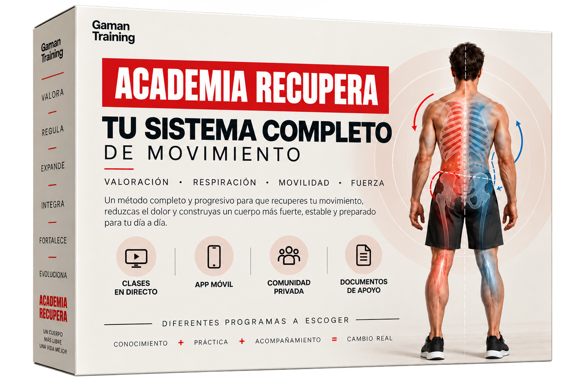 Academia Recupera, sistema completo de valoración, respiración, movilidad y fuerza